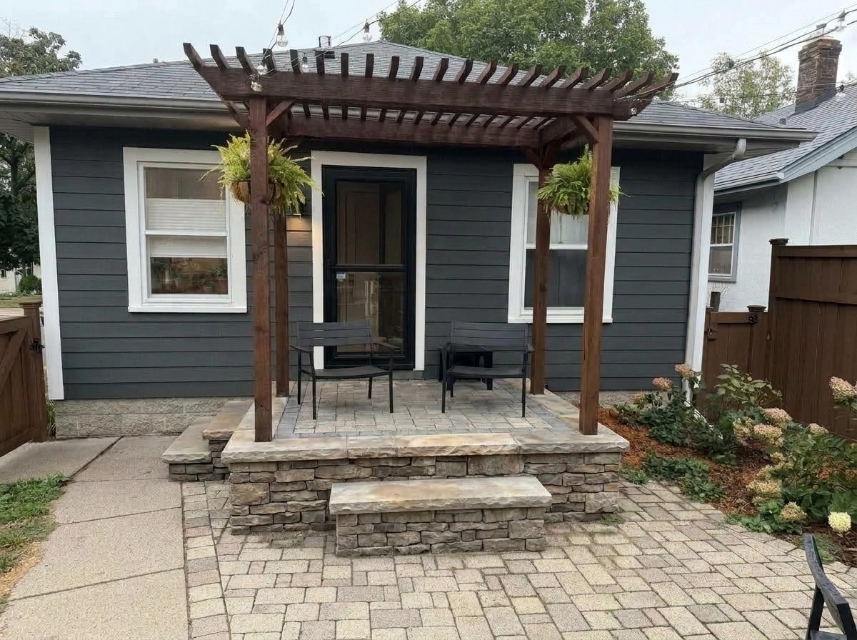 Yard design in no_style style — photo by GenRoom AI