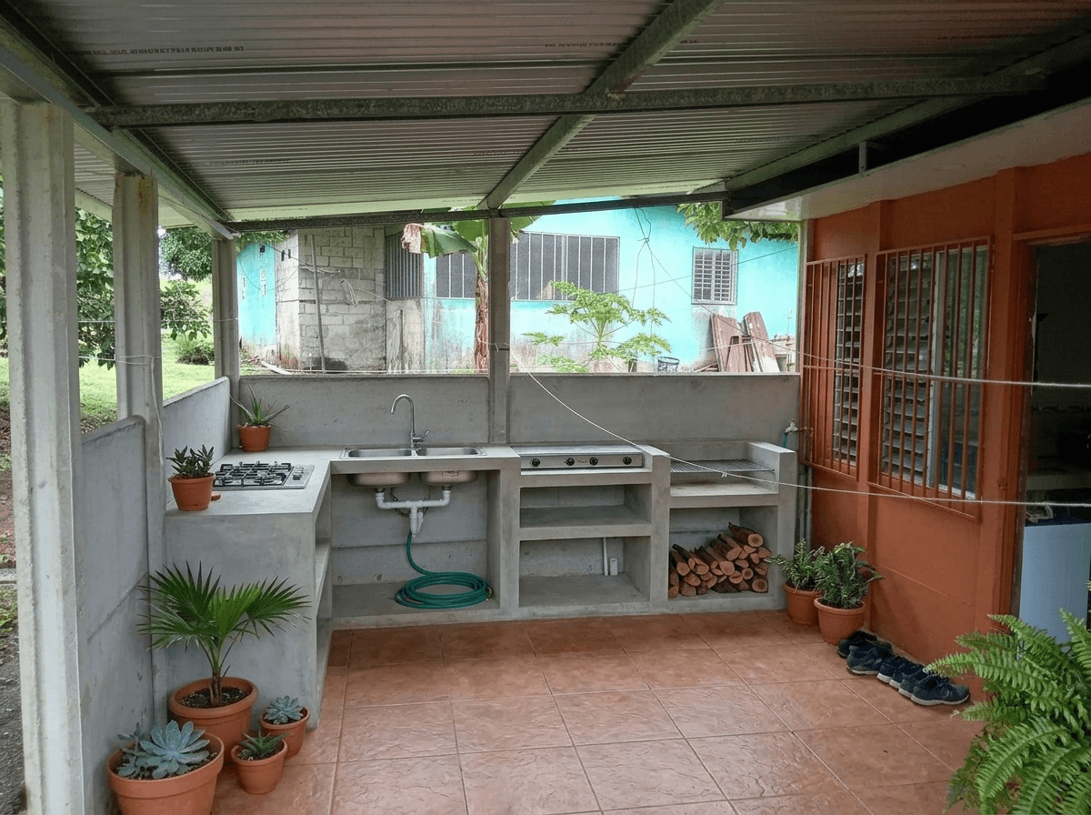 Yard design in no_style style — photo by GenRoom AI