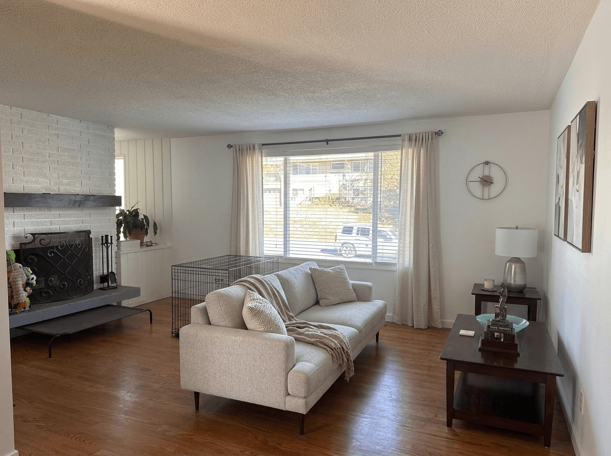 Interior design in Contemporary style — Living Room by GenRoom AI