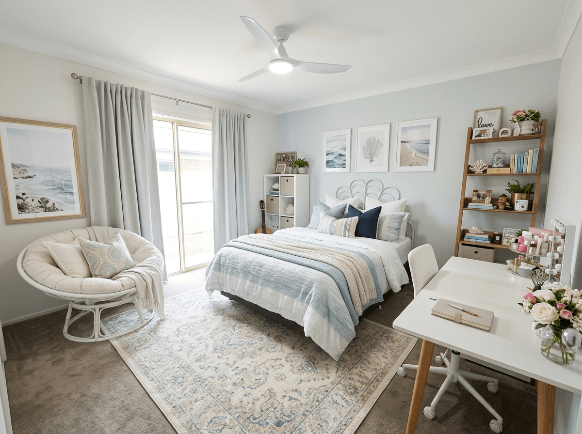 Interior design in Bohemian style — Bedroom by GenRoom AI