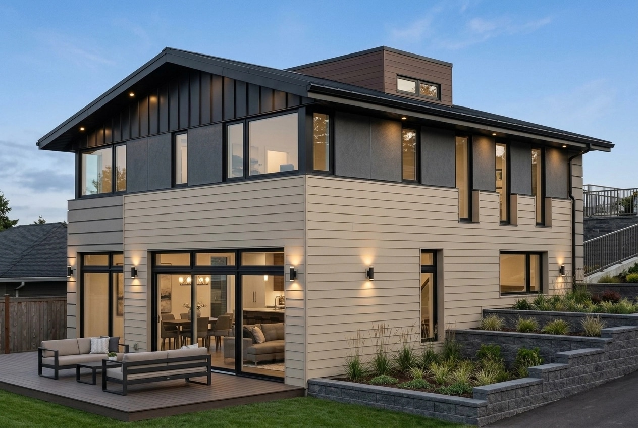 Contemporary Facade Facade design — facade photo by GenRoom AI