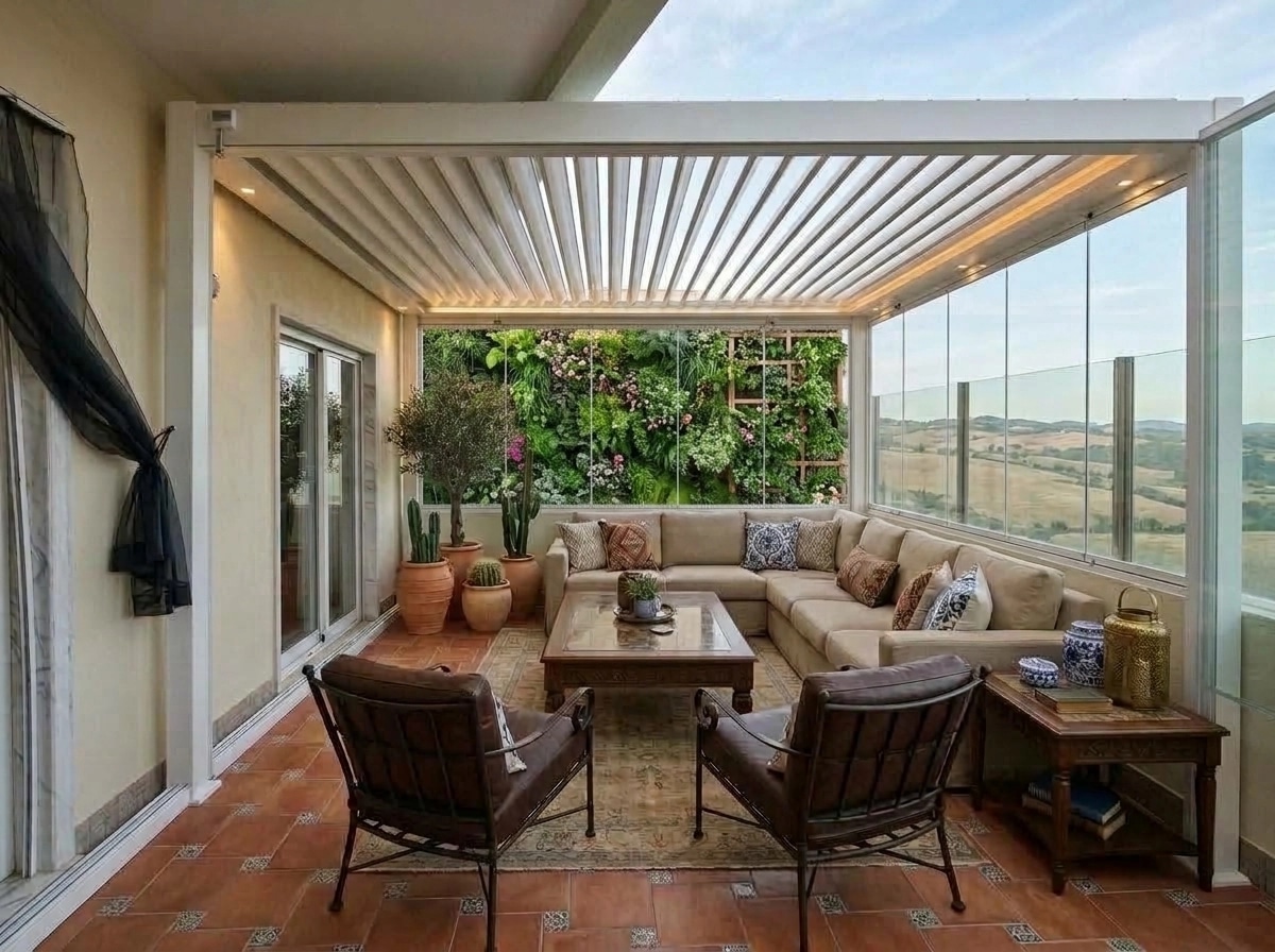 Diseño de interiores en estilo Mediterranean — Salón por GenRoom AI
