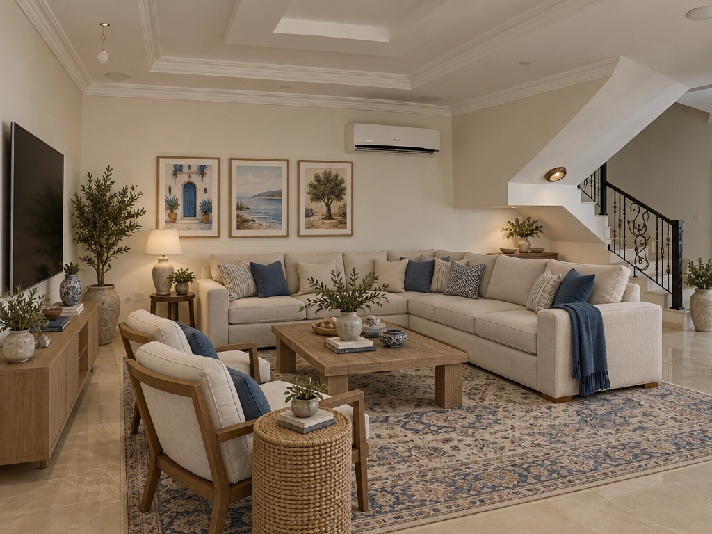 Interior design in Mediterranean style — Living Room by GenRoom AI