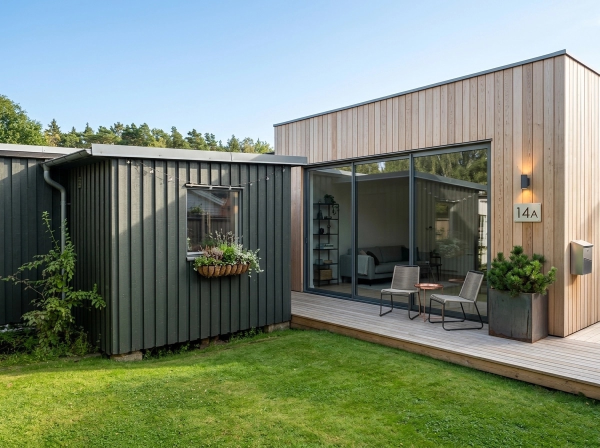Scandinavian Facade Facade design — facade photo by GenRoom AI