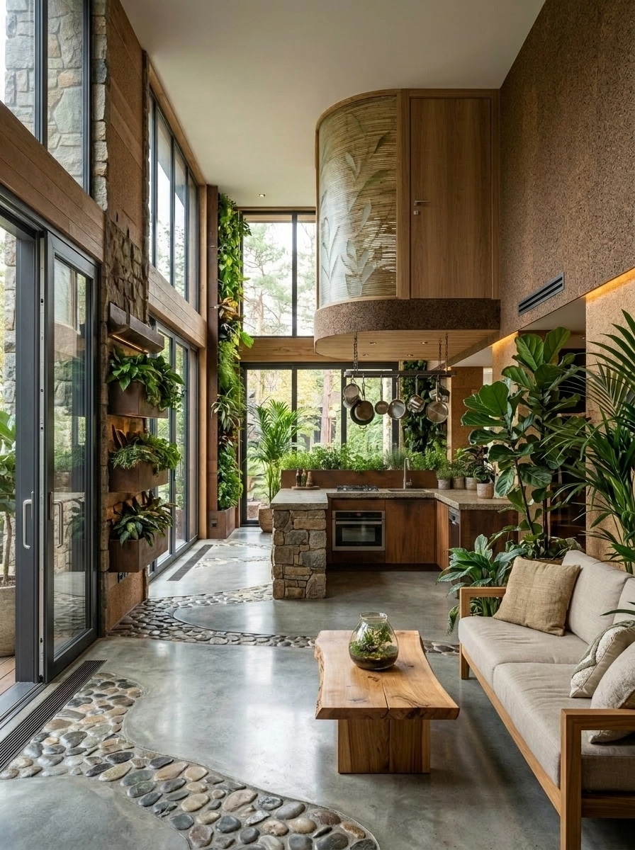 Interior design in Biophilic style — other by GenRoom AI