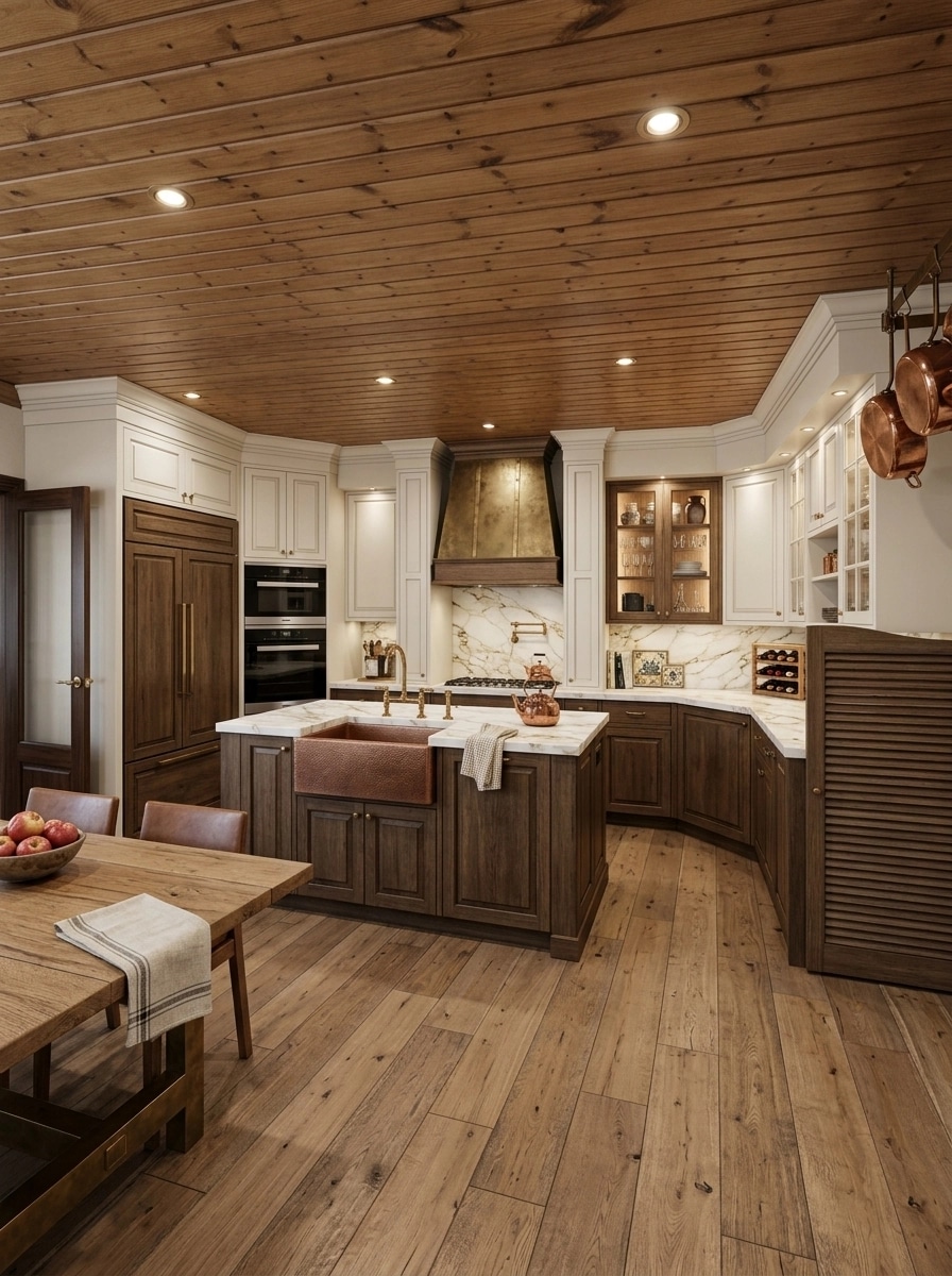 Modern Farmhouse Kitchen design — interior photo by GenRoom AI