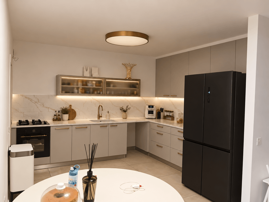 Kitchen interior in no_style style — photo by GenRoom AI