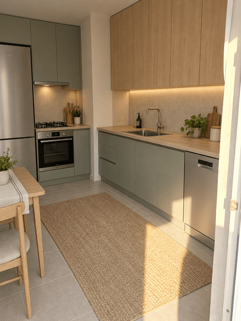 Scandinavian Kitchen design — interior photo by GenRoom AI