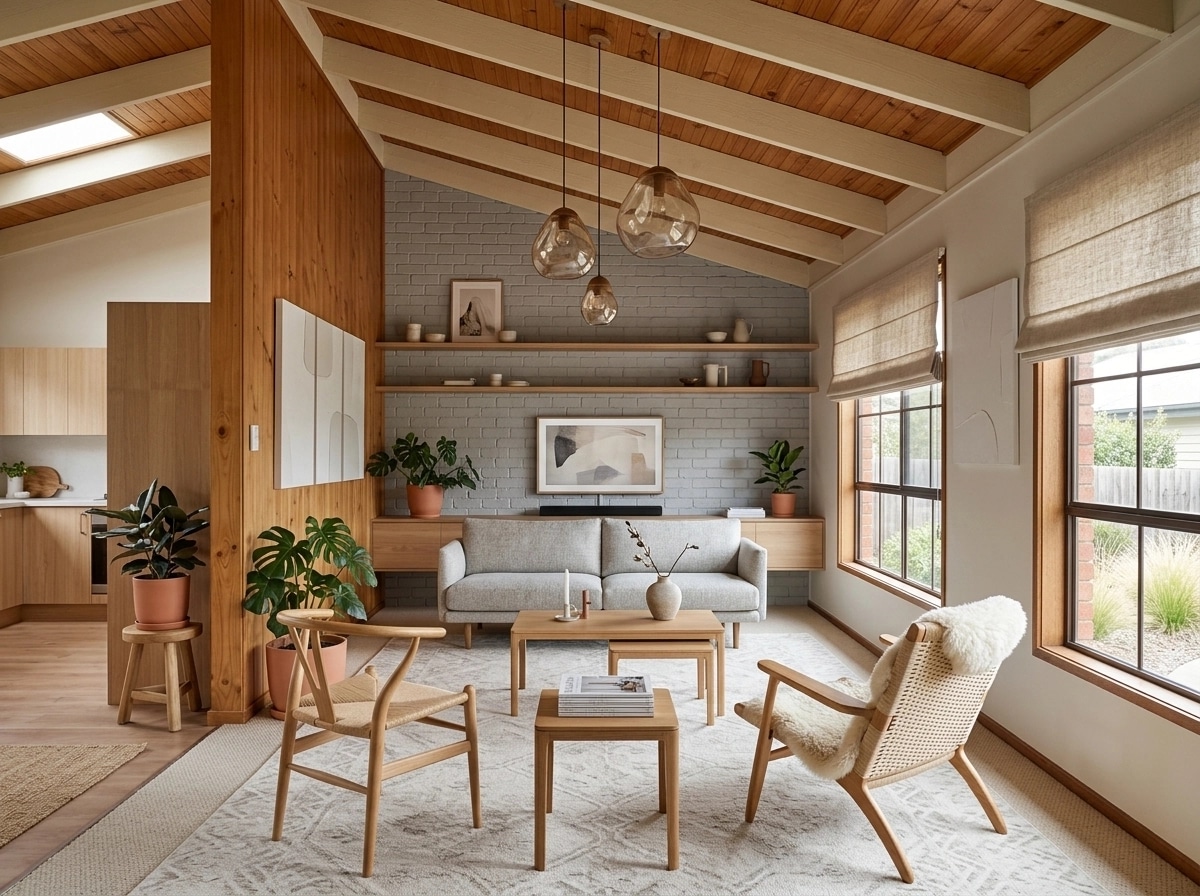 Scandinavian Living Room design — interior photo by GenRoom AI