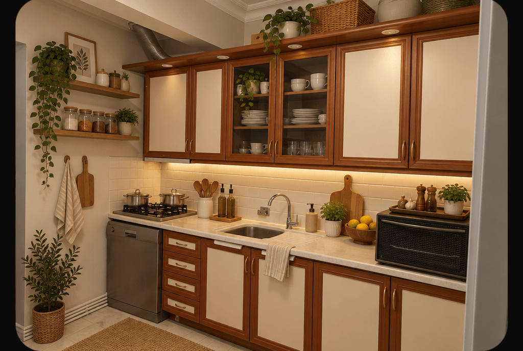 Kitchen interior in no_style style — photo by GenRoom AI