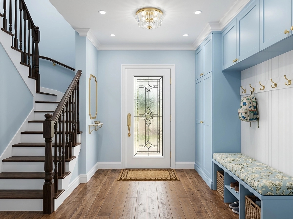 Hallway interior in no_style style — photo by GenRoom AI