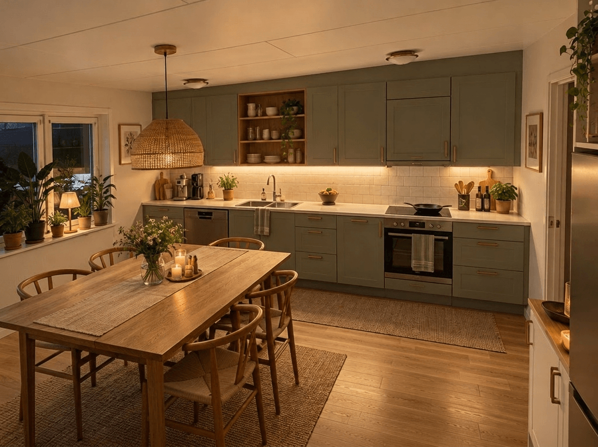 Kitchen interior in no_style style — photo by GenRoom AI