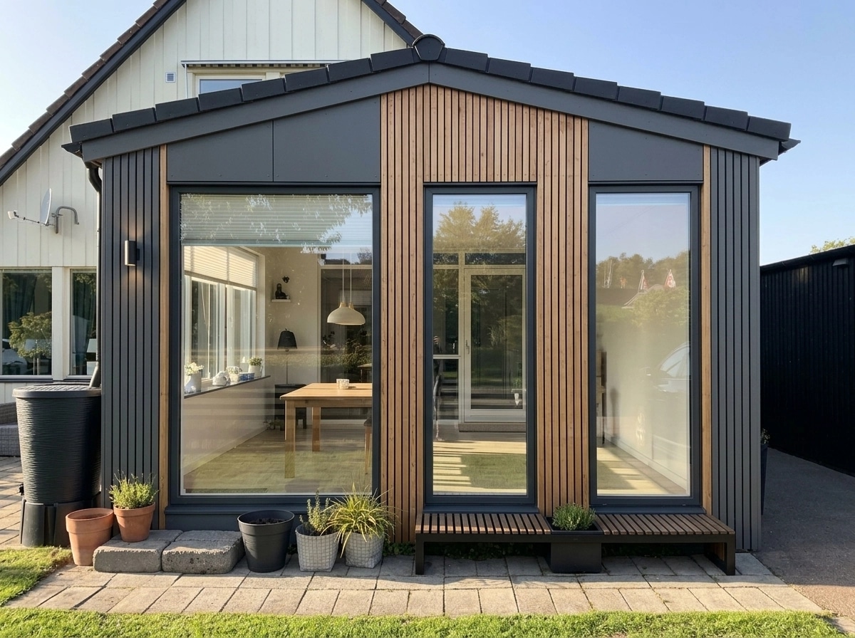 Scandinavian Facade Facade design — facade photo by GenRoom AI