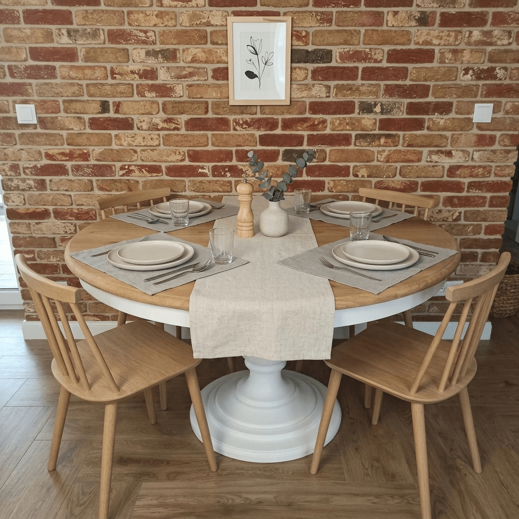 Interior design in Scandinavian style — dining_room by GenRoom AI