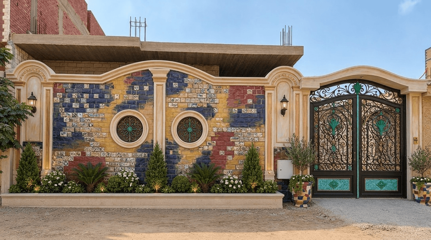 Neoclassic Facade Cephe design — facade photo by GenRoom AI