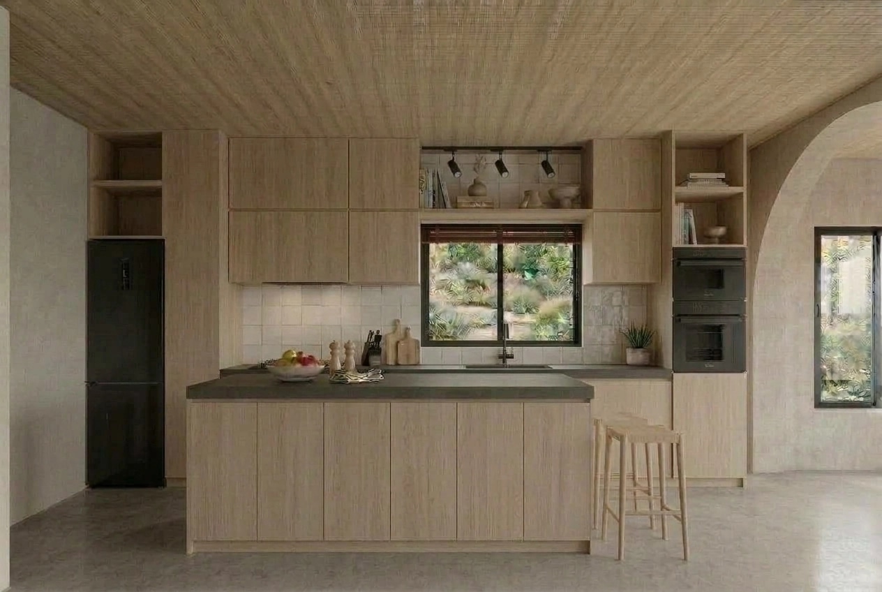 Scandinavian Kitchen design — interior photo by GenRoom AI