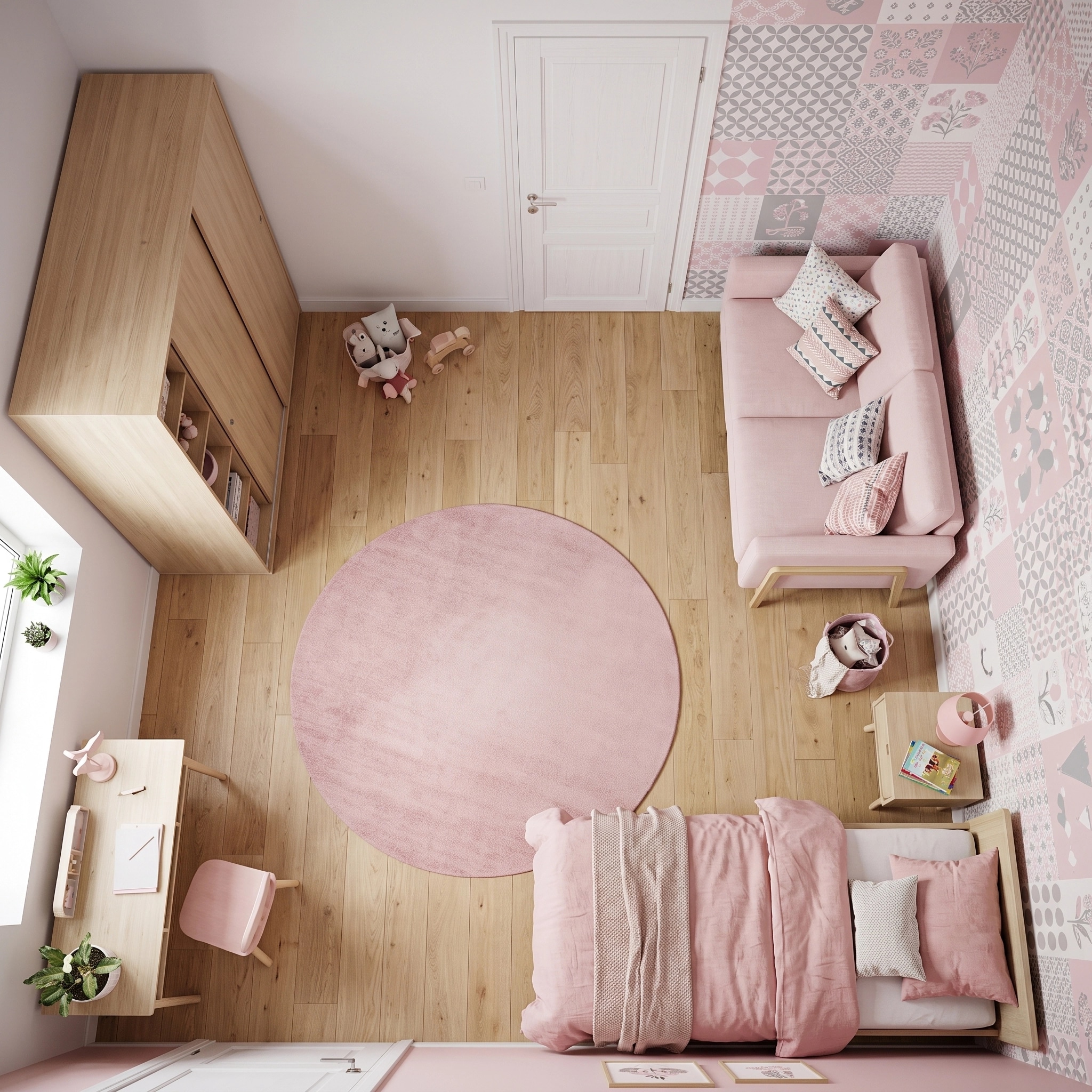 Scandinavian Living Room design — interior photo by GenRoom AI