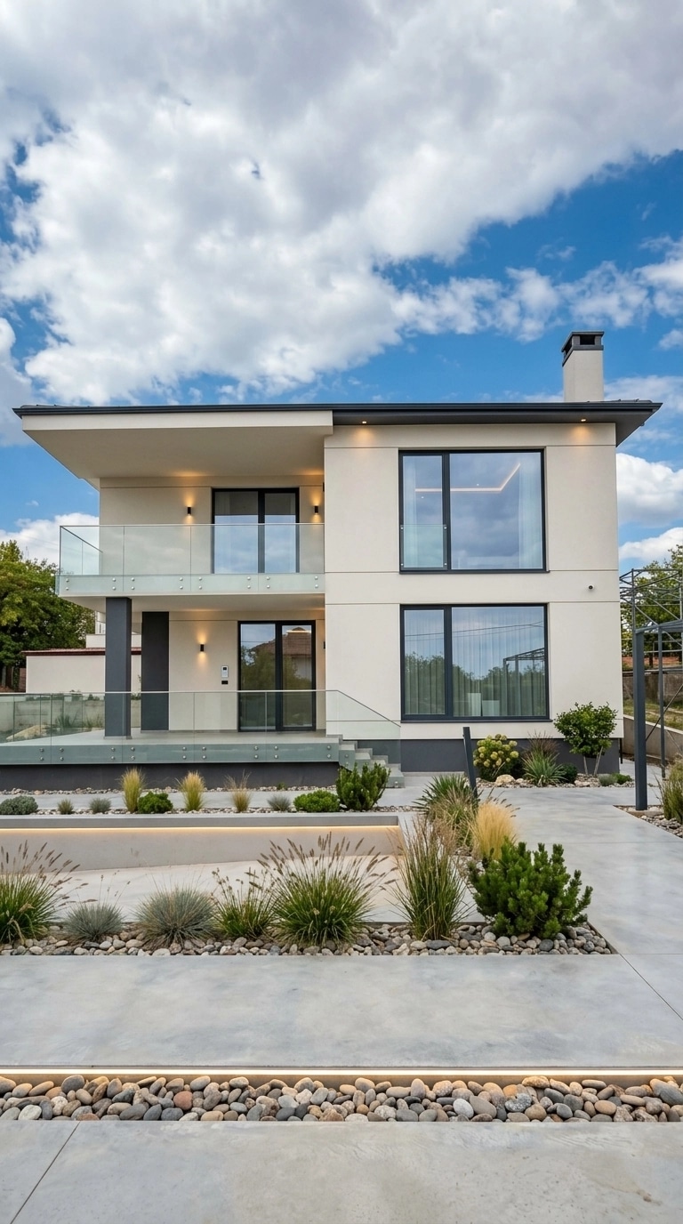 Contemporary Facade Facade design — facade photo by GenRoom AI
