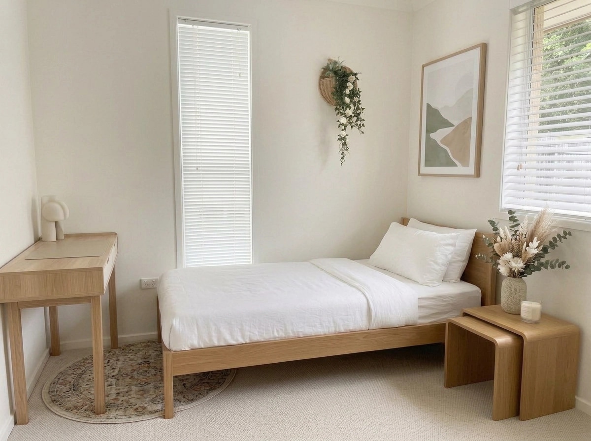 Interior design in Scandinavian style — Bedroom by GenRoom AI