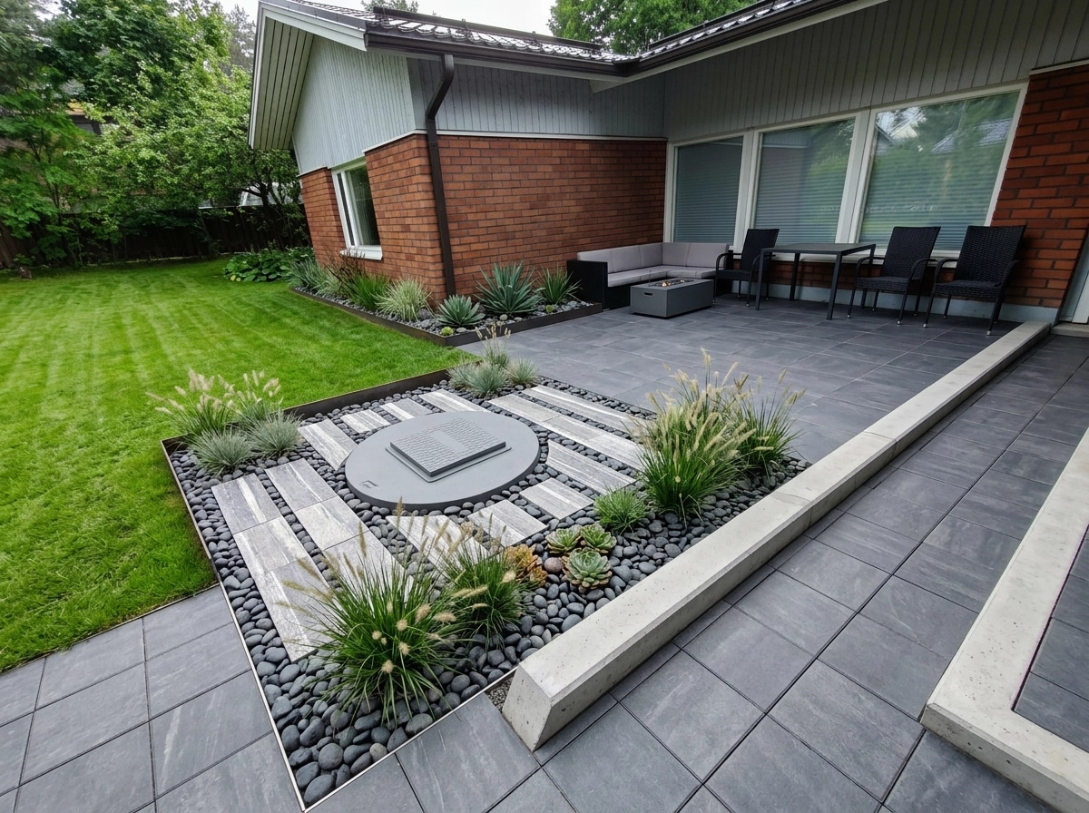 Contemporary Yard Yard design — yard photo by GenRoom AI