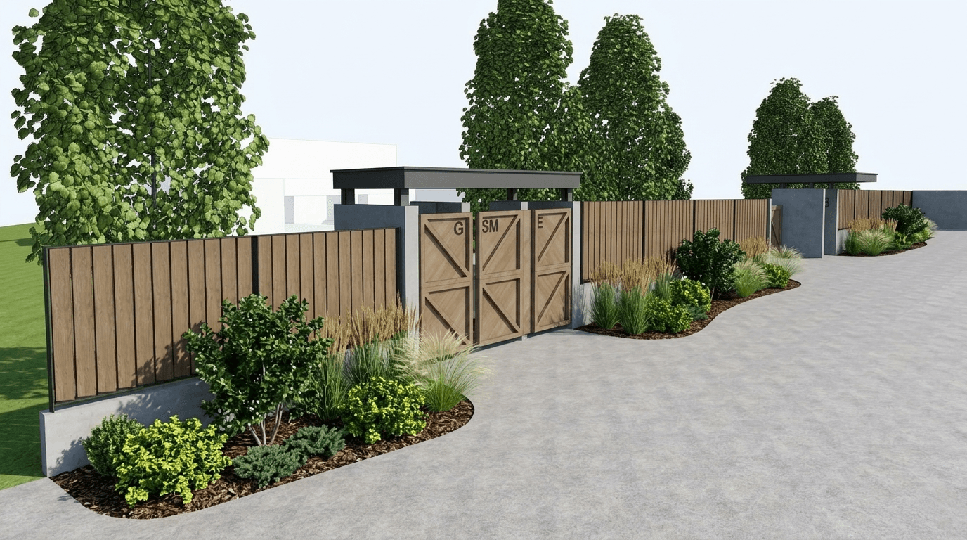 Yard design in no_style style — photo by GenRoom AI