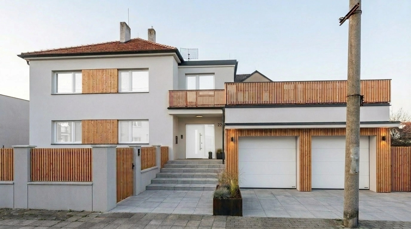 Scandinavian Facade Facade design — facade photo by GenRoom AI