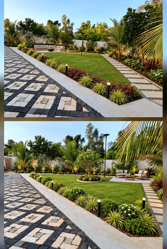 Yard design in no_style style — photo by GenRoom AI