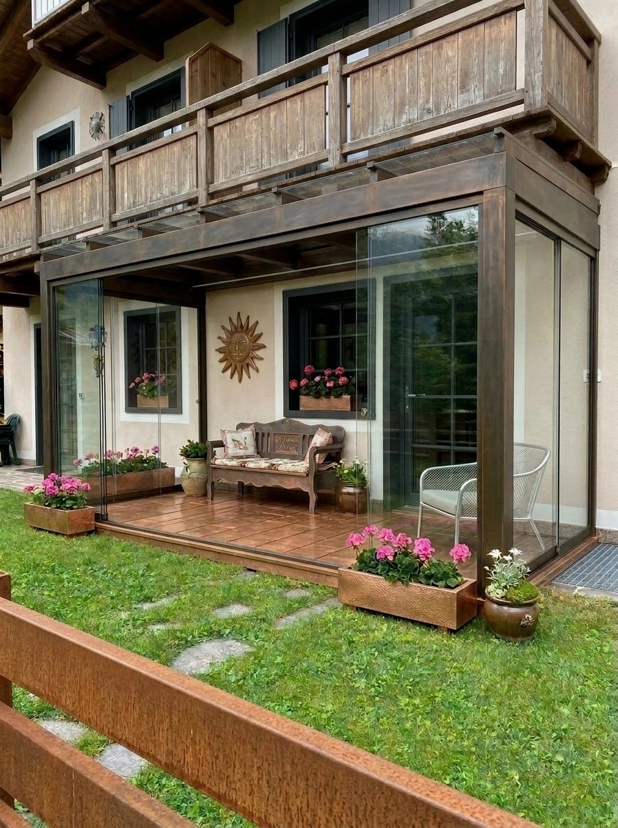 Facade design in Chalet Facade style — photo by GenRoom AI