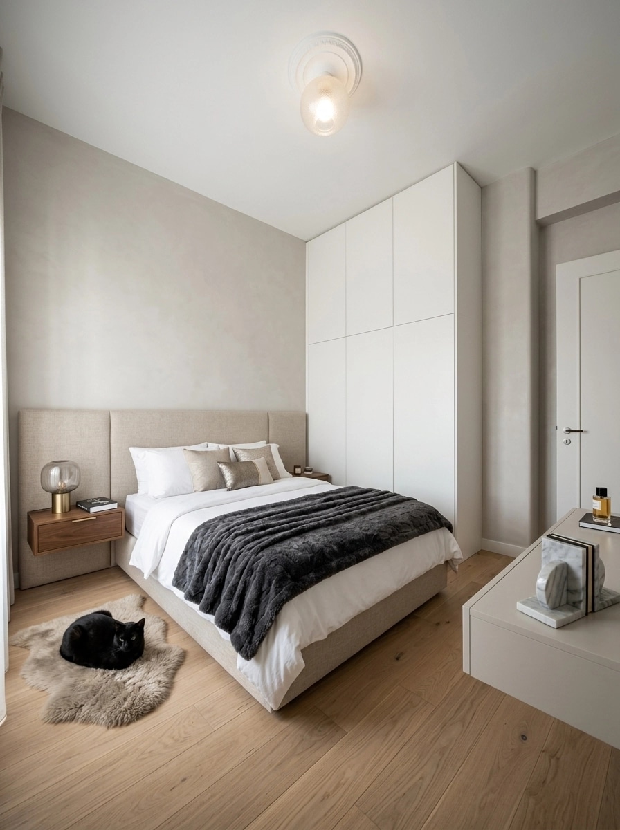 Interior design in Contemporary style — Bedroom by GenRoom AI