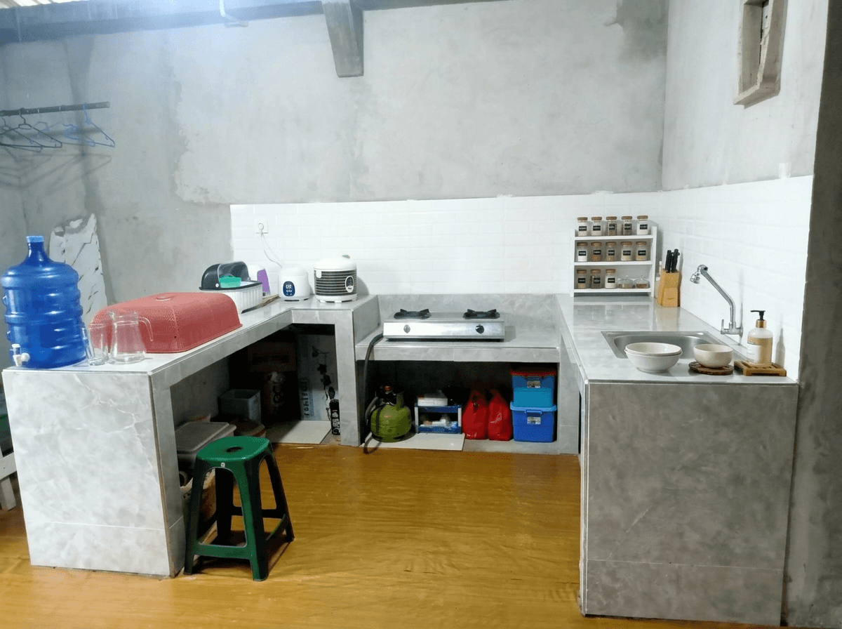 Kitchen interior in no_style style — photo by GenRoom AI