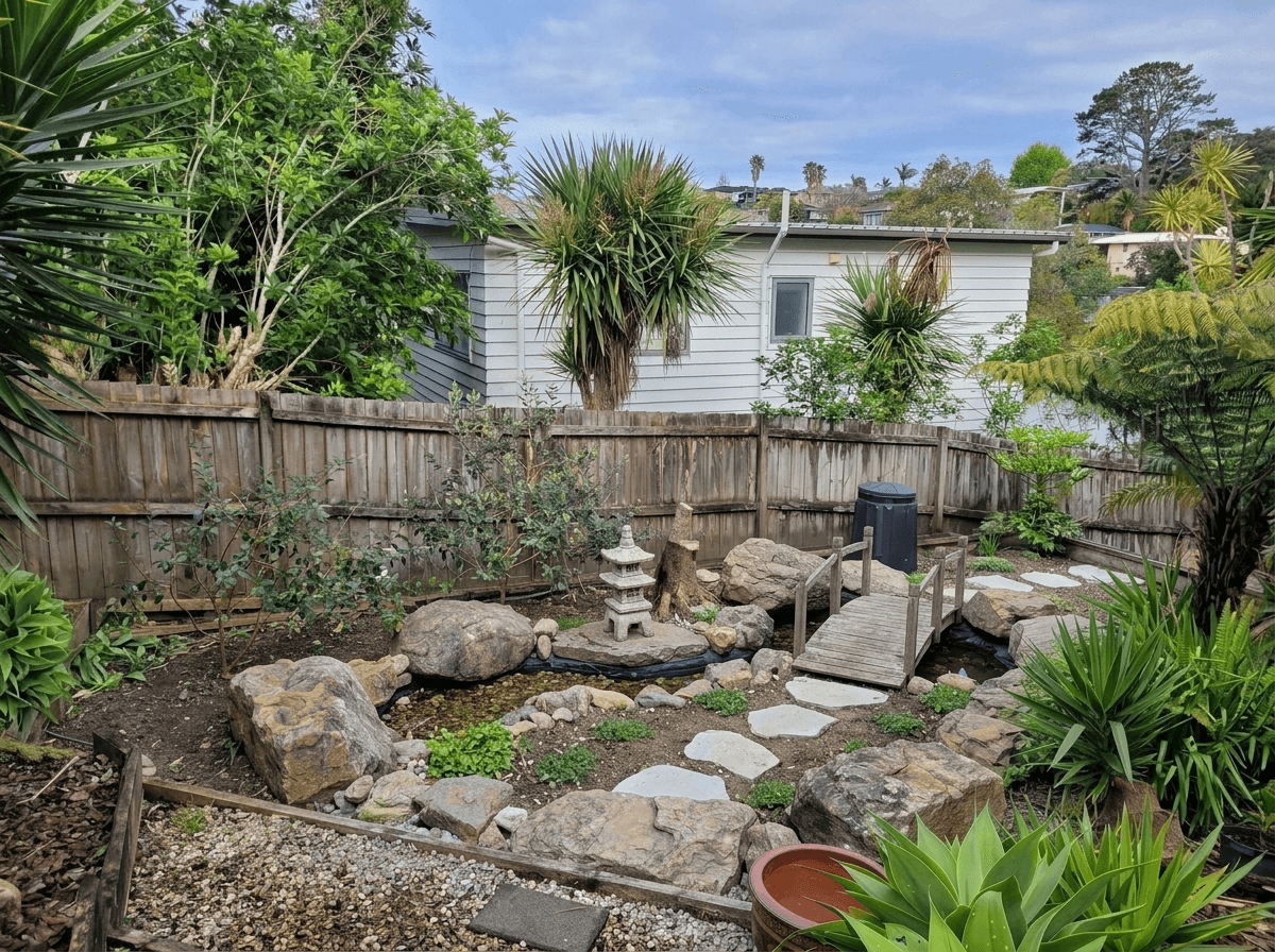Japanese Garden Yard design — yard photo by GenRoom AI