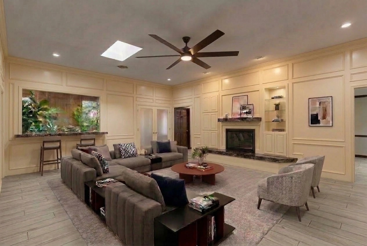 Interior design in Contemporary style — Living Room by GenRoom AI