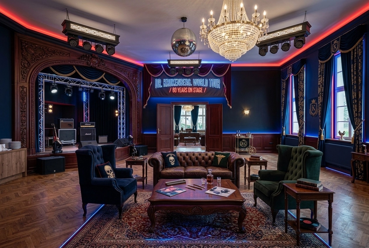 Interior design in British style — Living Room by GenRoom AI