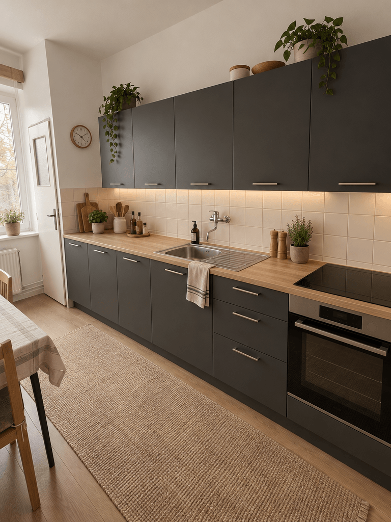 Interior design in Scandinavian style — Kitchen by GenRoom AI