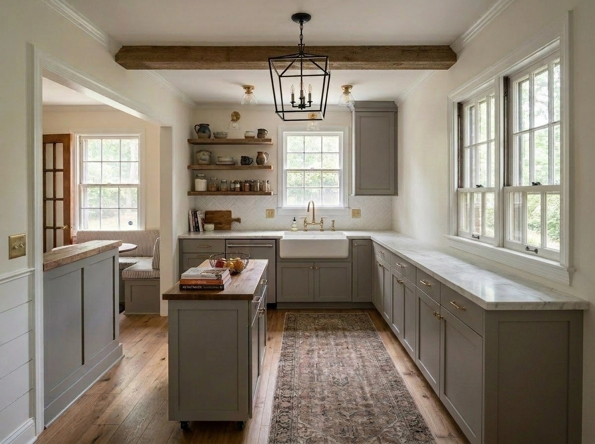 Modern Farmhouse Kitchen design — interior photo by GenRoom AI