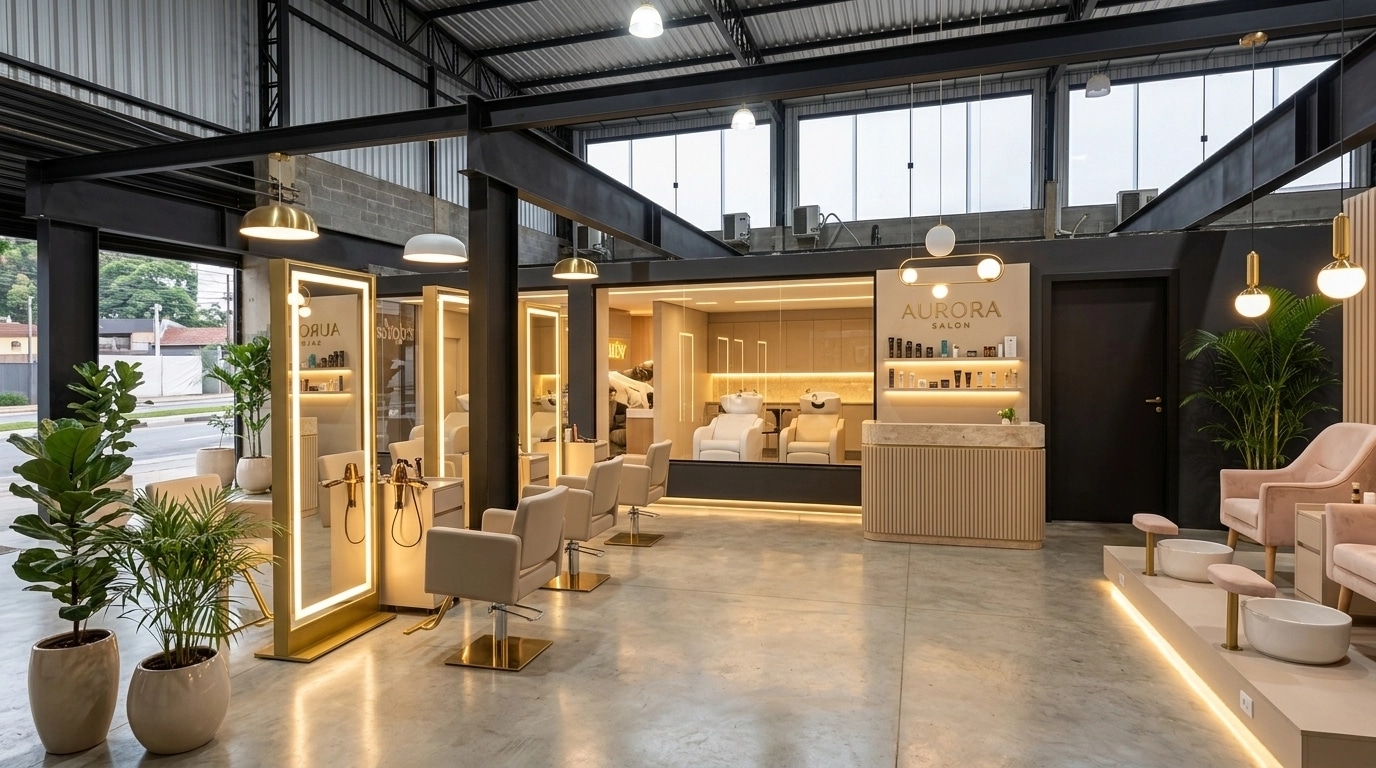 Interior design in Contemporary style — beauty_salon by GenRoom AI