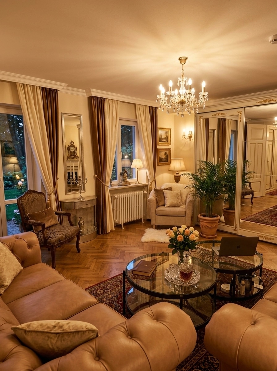Interior design in Classic style — Living Room by GenRoom AI