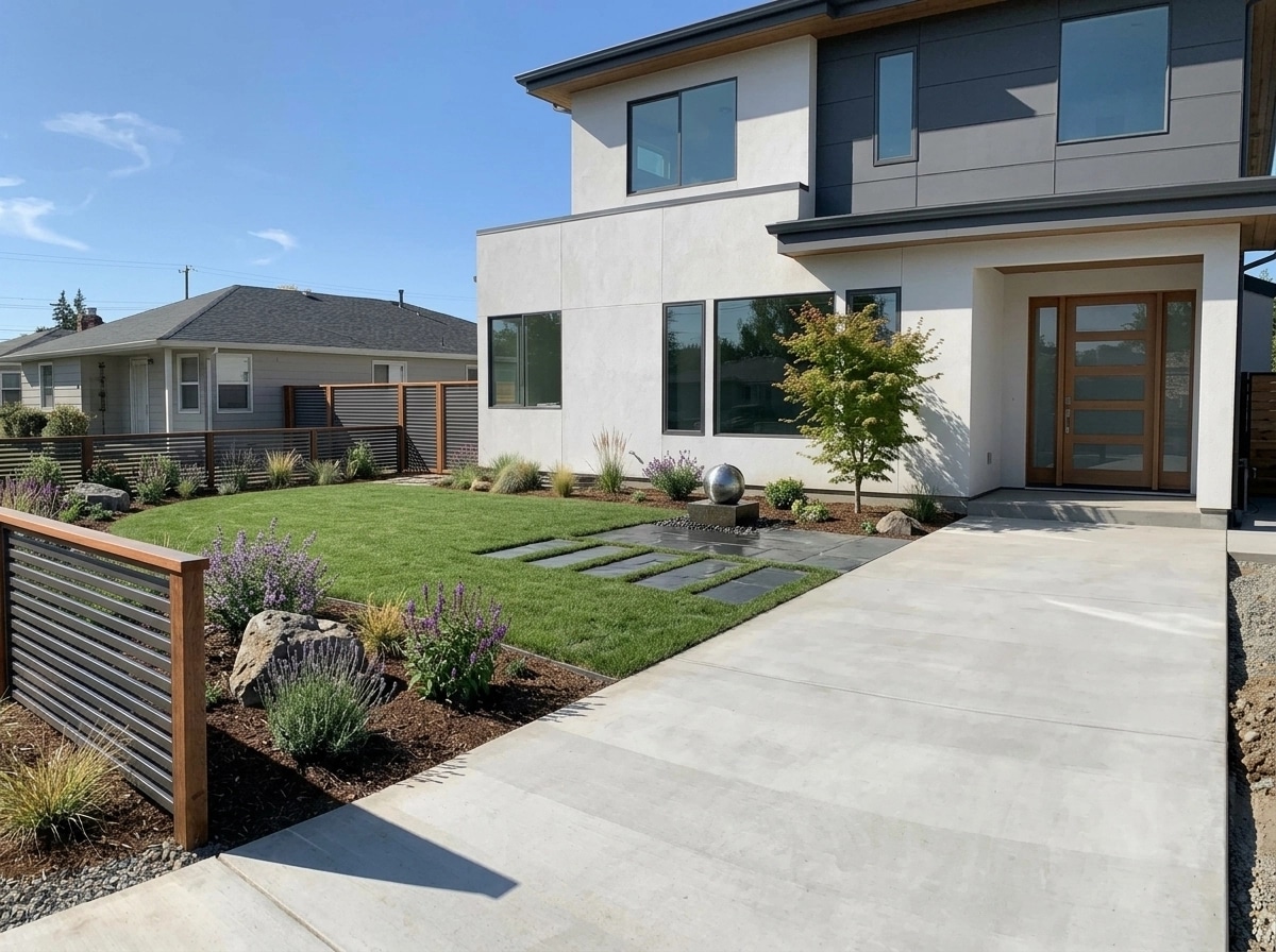 Yard design in no_style style — photo by GenRoom AI