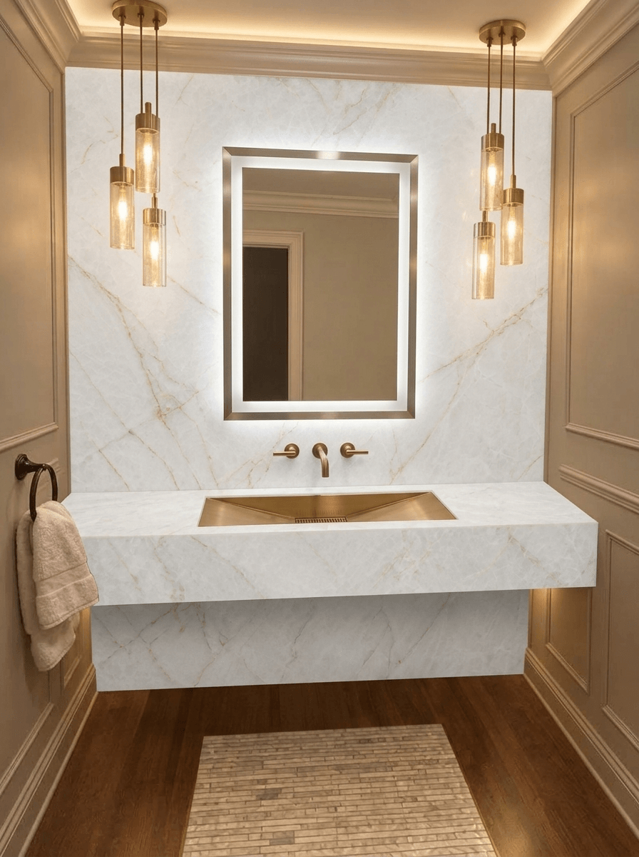 Bathroom interior in no_style style — photo by GenRoom AI