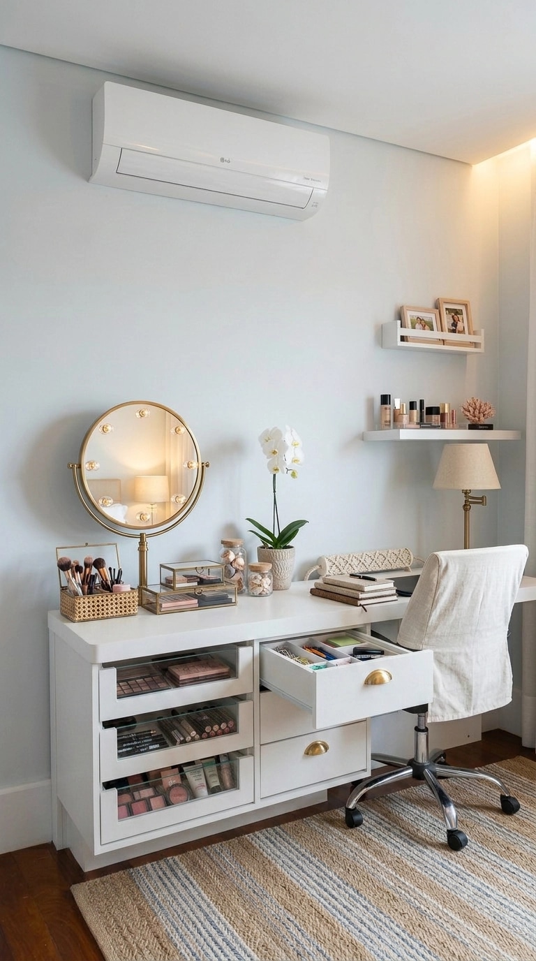 Interior design in Coastal / Hamptons style — Office by GenRoom AI