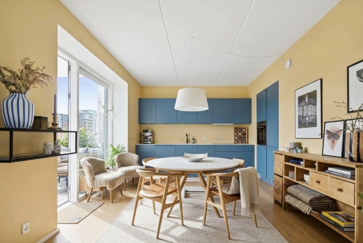 Scandinavian Living Room design — interior photo by GenRoom AI