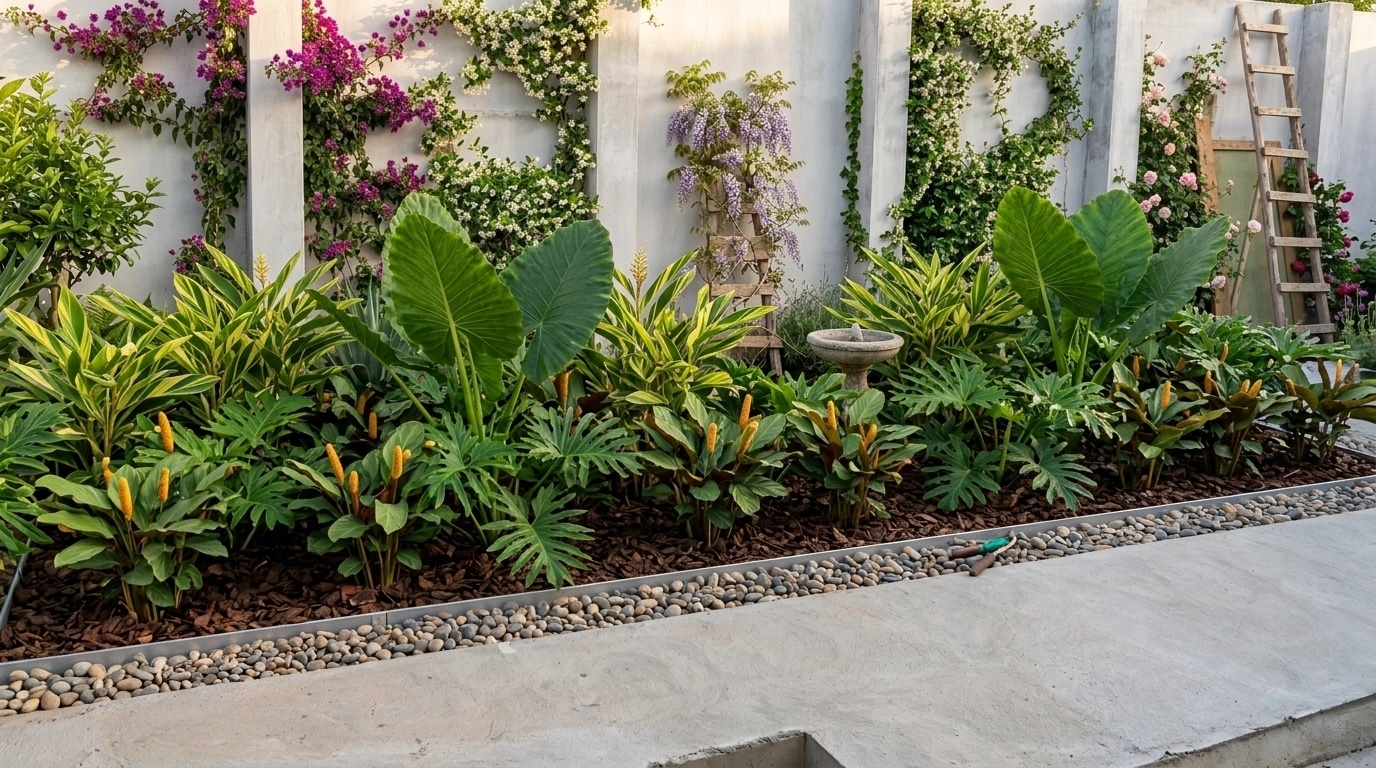 Yard design in no_style style — photo by GenRoom AI