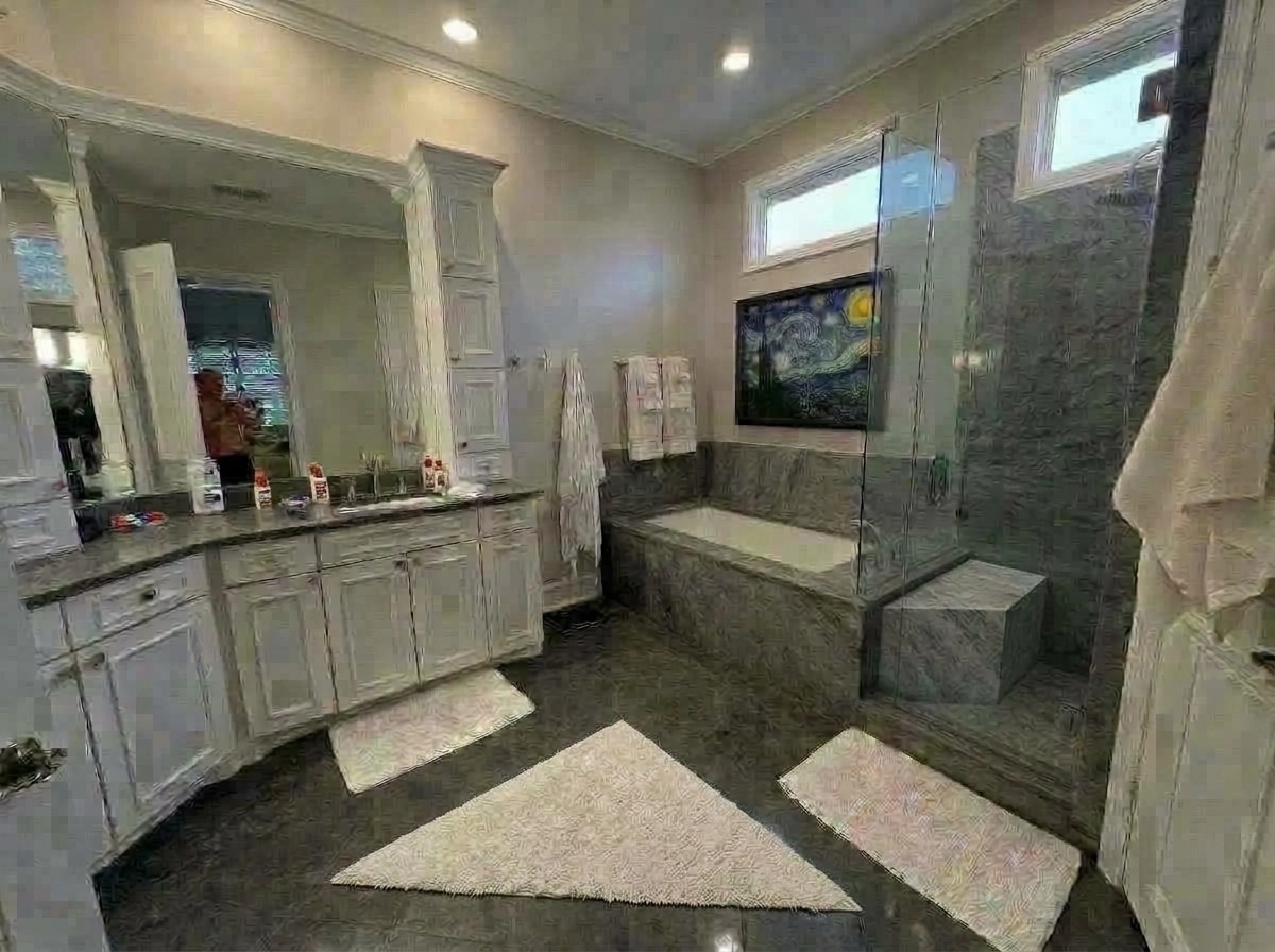 Bathroom interior in no_style style — photo by GenRoom AI