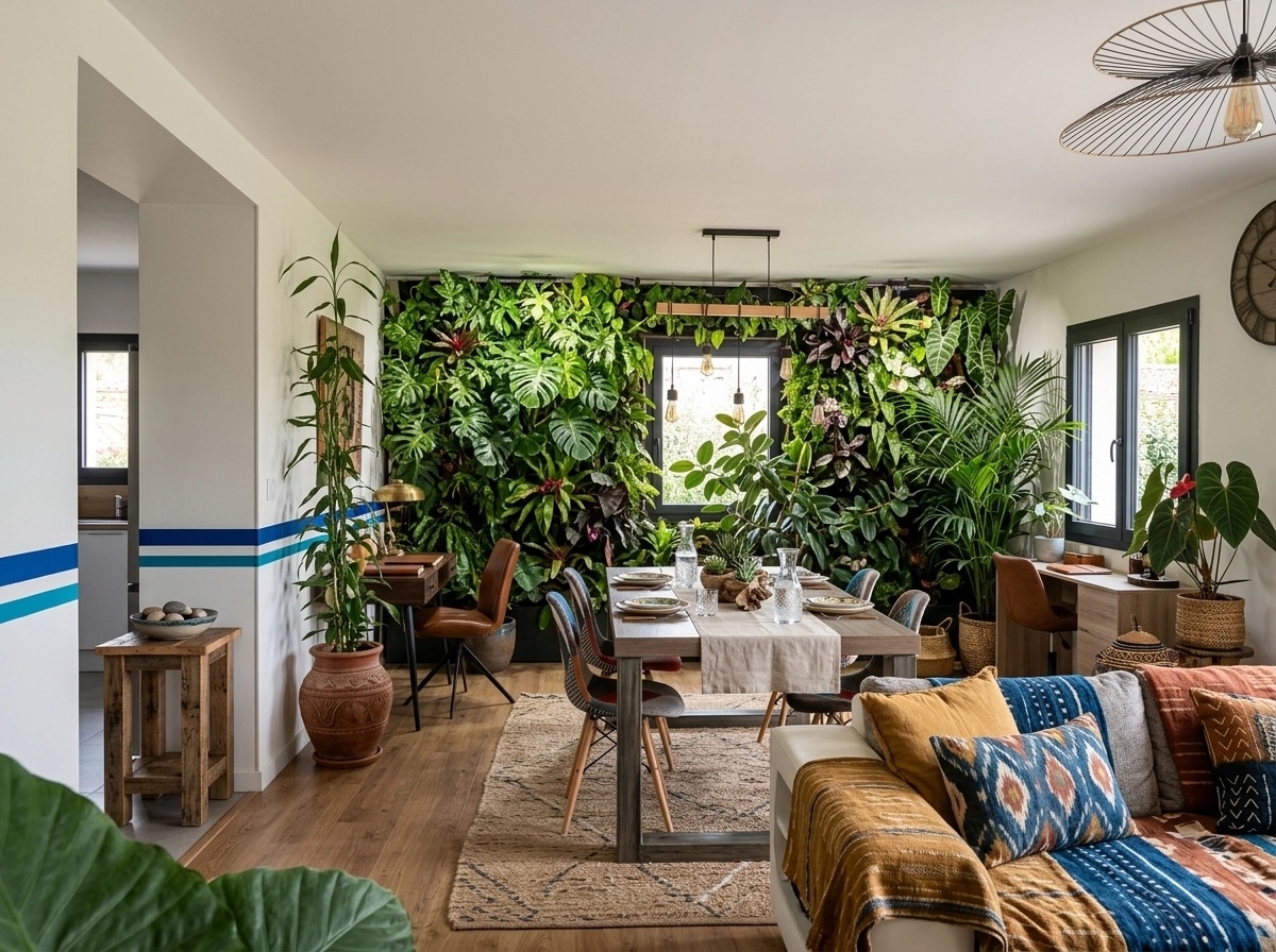 Design d'intérieur en style Bohemian — dining_room par GenRoom AI