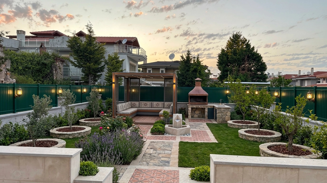Turkish Garden Giardino design — yard photo by GenRoom AI