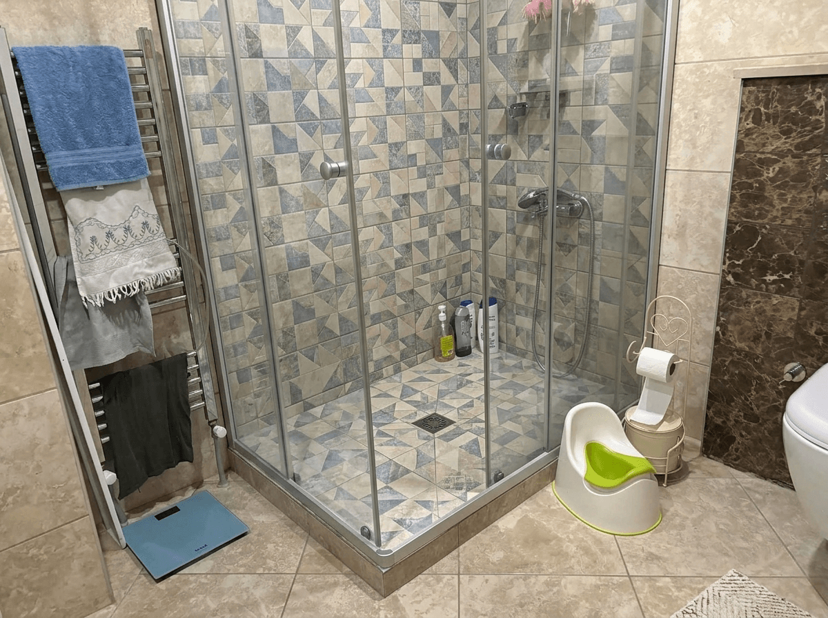 Bathroom interior in no_style style — photo by GenRoom AI
