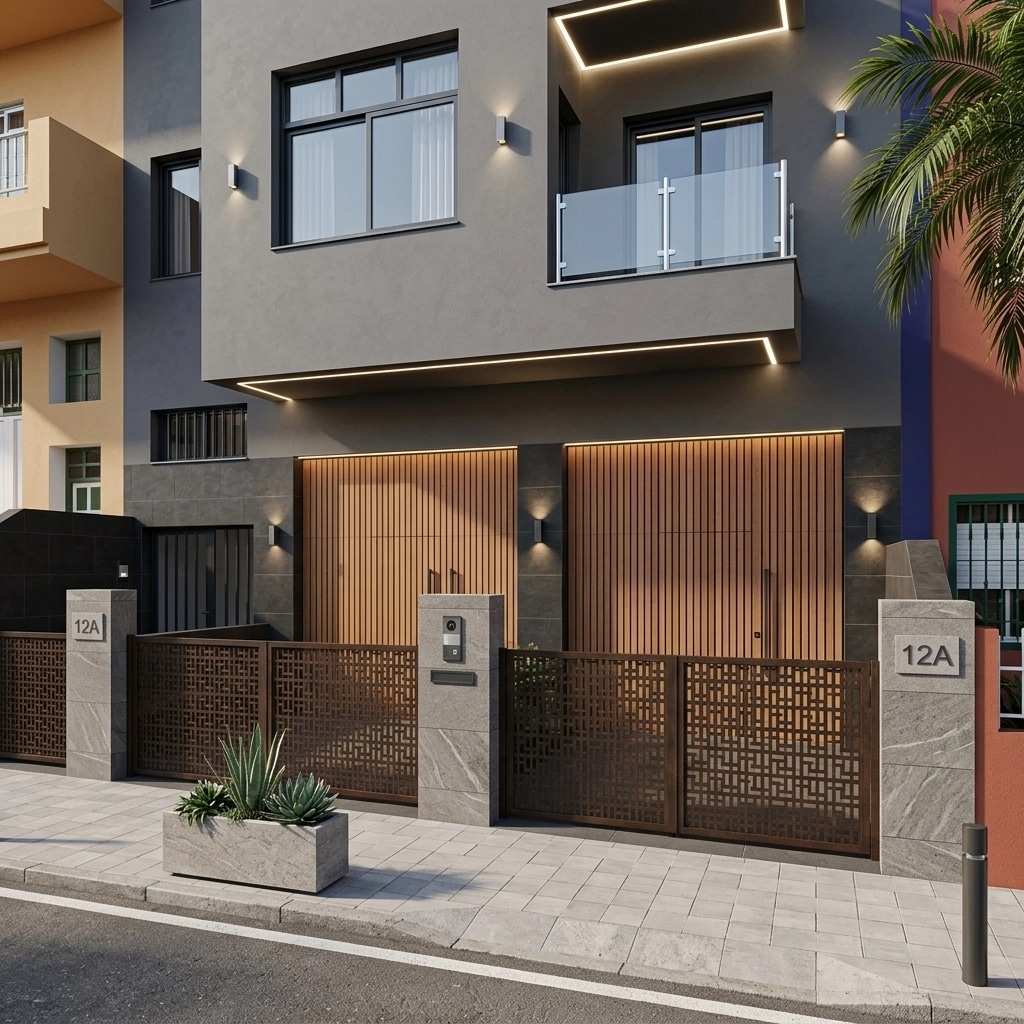 Facade design in Contemporary Facade style — Facade by GenRoom AI