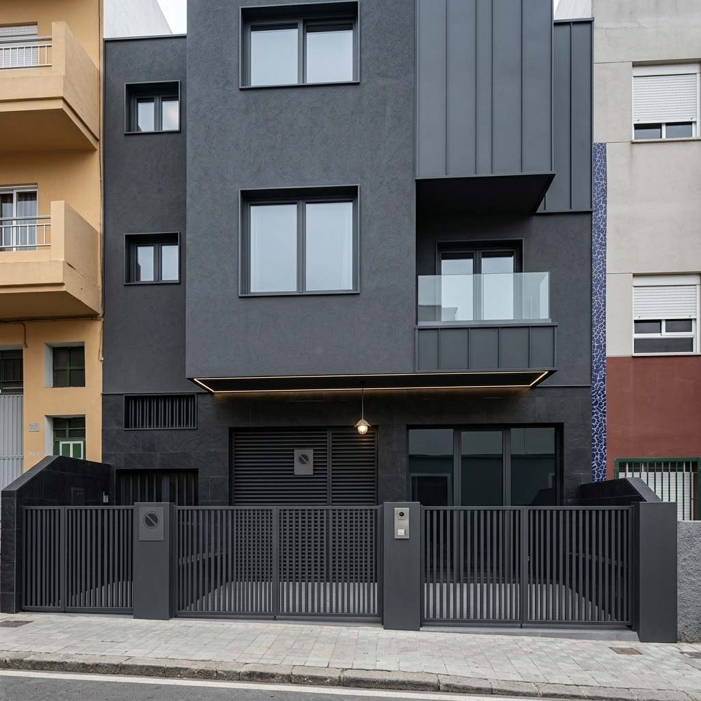 Facade design in Minimalist Facade style — Facade by GenRoom AI