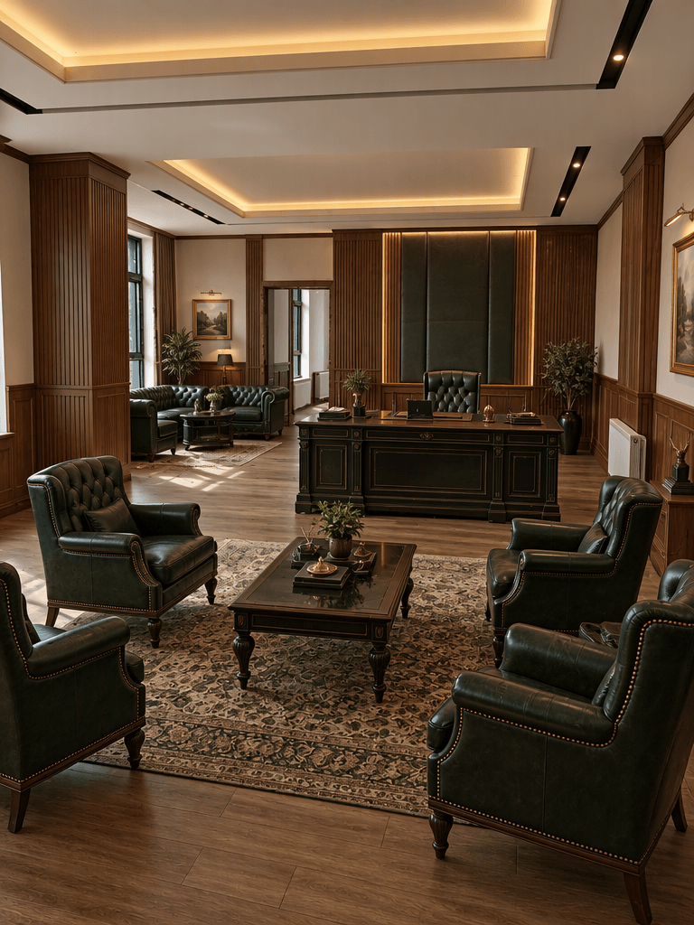 Office interior in no_style style — photo by GenRoom AI