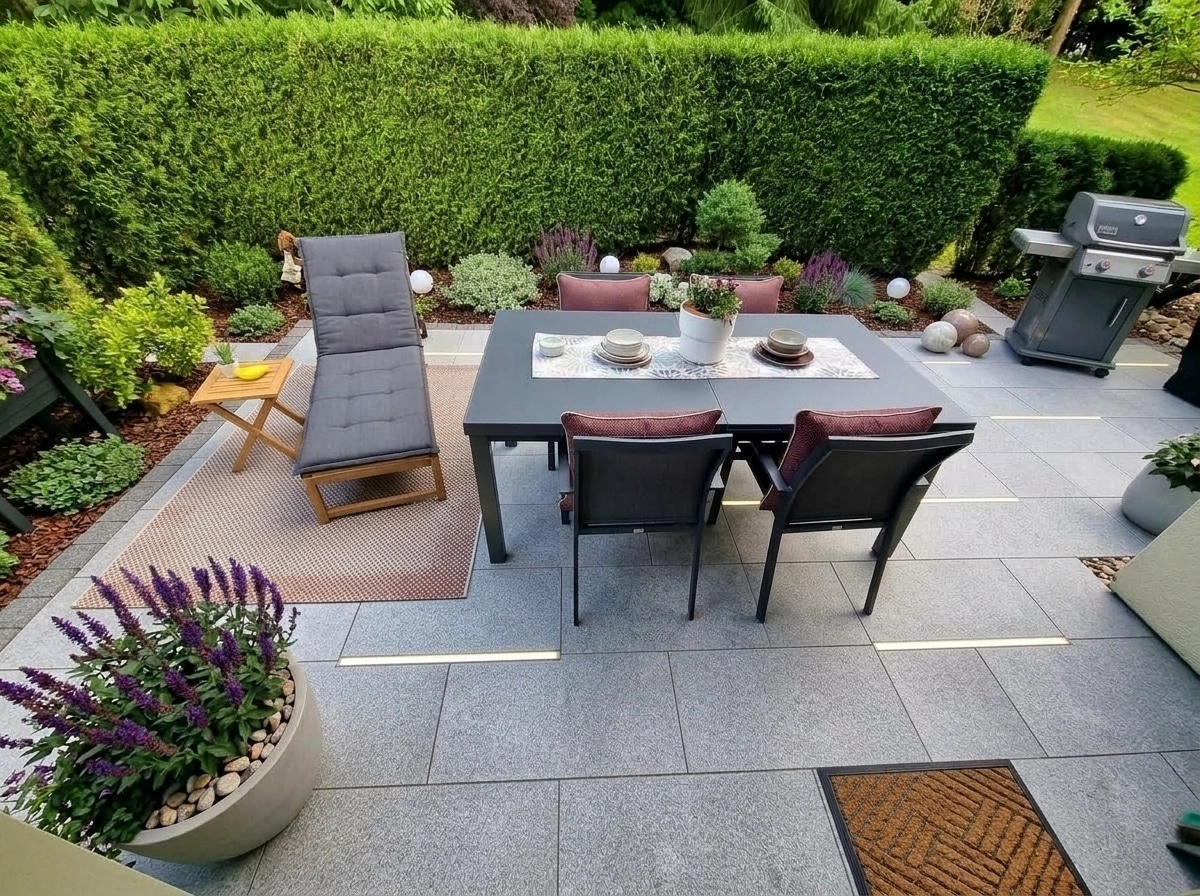 Yard design in no_style style — photo by GenRoom AI